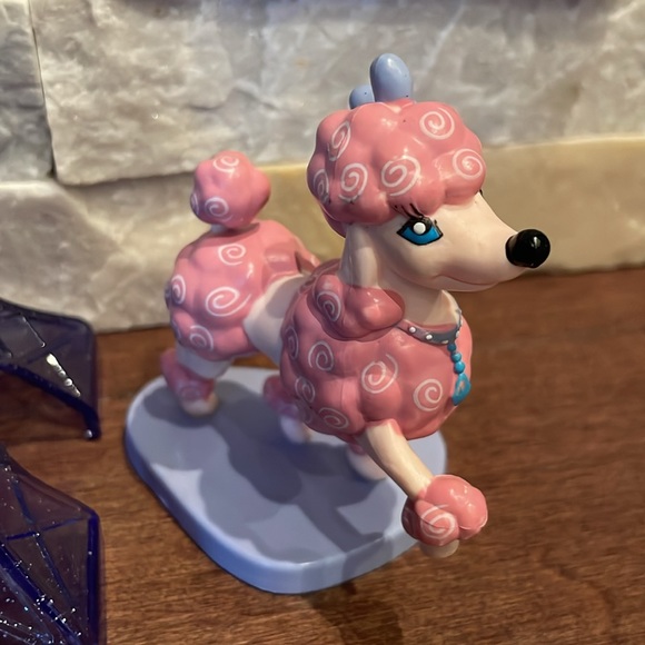 Pink Poodle in Paris cake topper - Picture 2 of 3